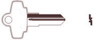 1250X Single Sided Key Chicago Wafer Lock